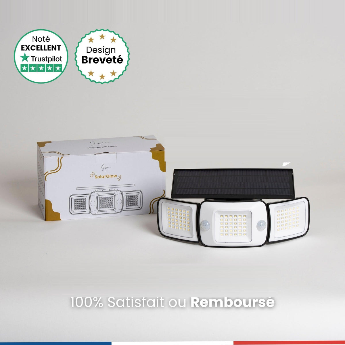 Lampe solaire extérieure